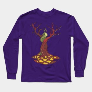 Celtic Tree Spirit Long Sleeve T-Shirt